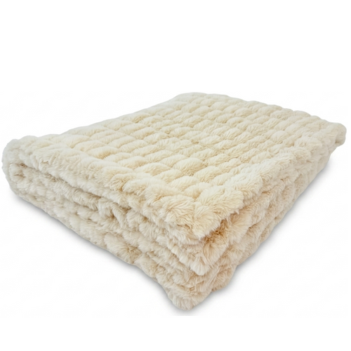 Milan Eggshell Minky Blanket