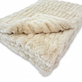 Milan Eggshell Minky Blanket