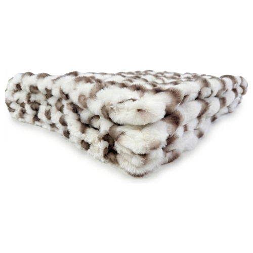 Milan Luca Natural Minky Blanket