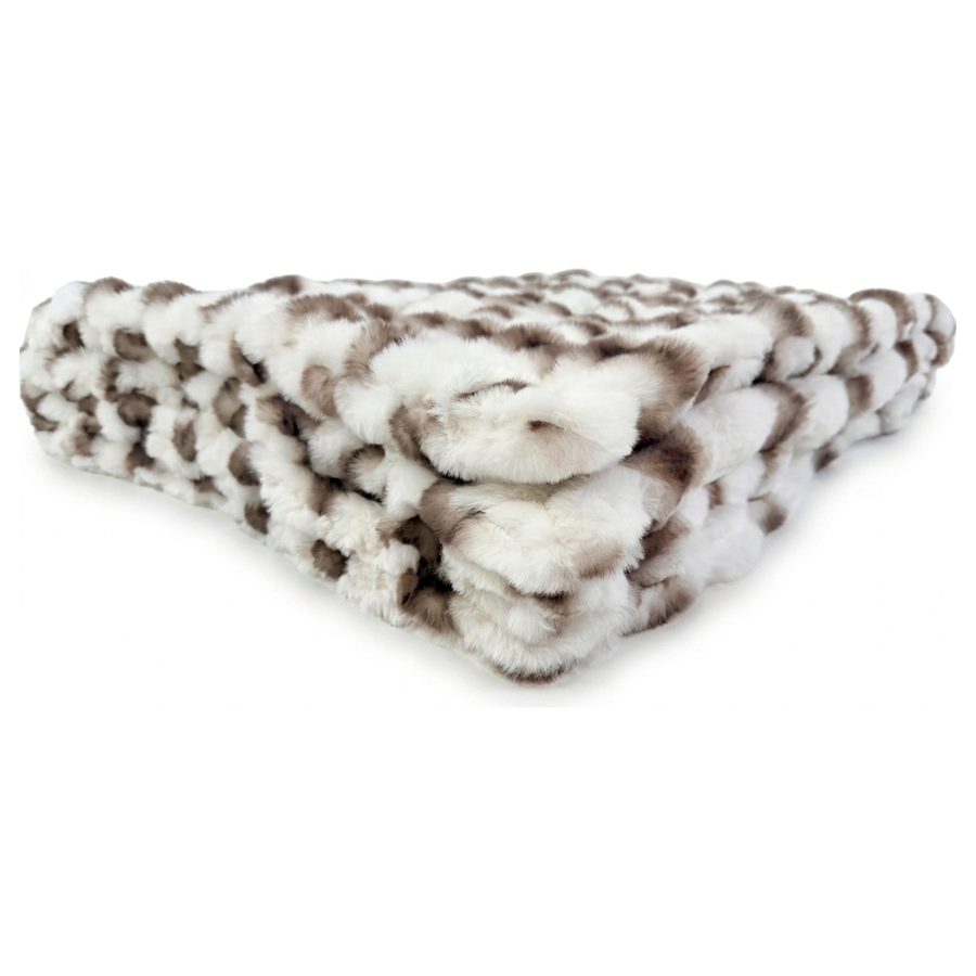 Milan Luca Natural Minky Blanket