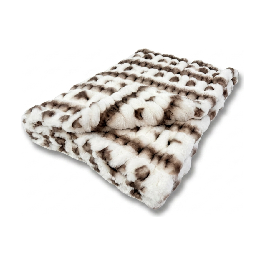 Milan Luca Natural Minky Blanket