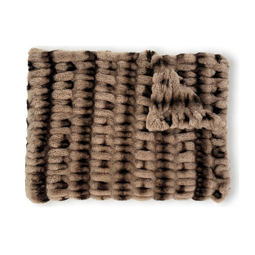 Milan Luca Cocoa Minky Blanket