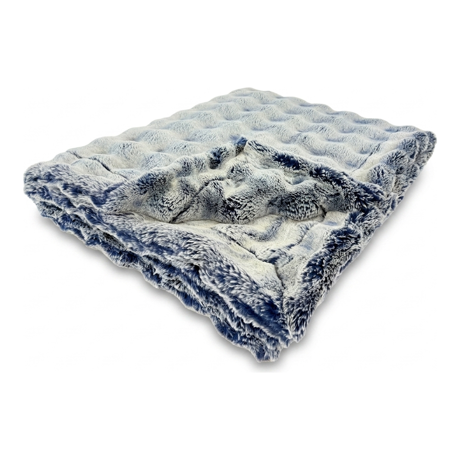 Frosted Powderpuff Set Sail Minky Blanket
