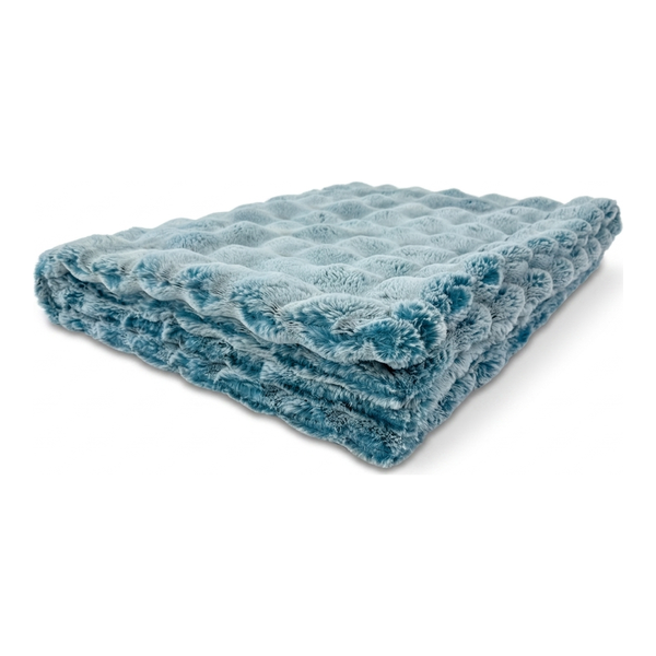 Frosted Powderpuff Poseidon Minky Blanket