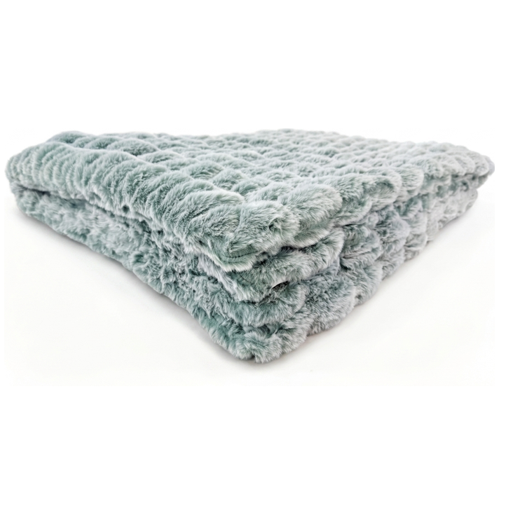 Iced Milan Jade Mist Minky Blanket