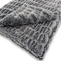 Iced Milan Silver Pine Minky Blanket
