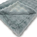 Powderpuff Raindrop Minky Blanket