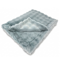 Powderpuff Raindrop Minky Blanket