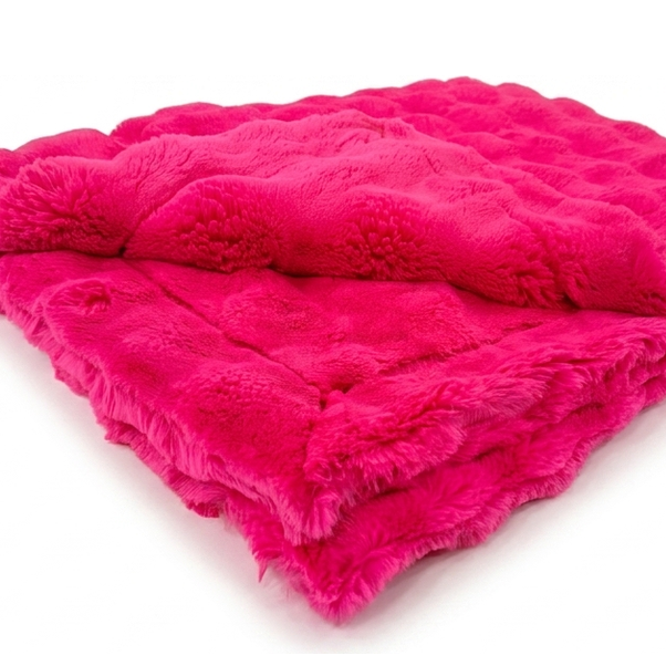 Powderpuff Think Pink Minky Blanket