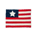 XL American Flagstrip -Powderpuff Sorbet