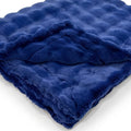 Powderpuff Midnight Minky Blanket