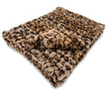 Milan Clouded Leopard Acorn Minky Blanket