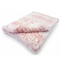 Milan Lynx Rosewater Minky Blanket