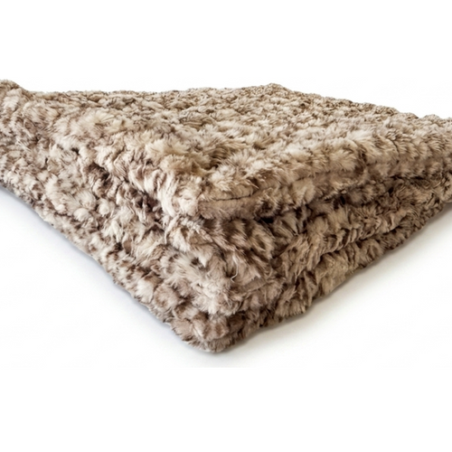 Milan Maple Glaze Cheetah Minky Blanket