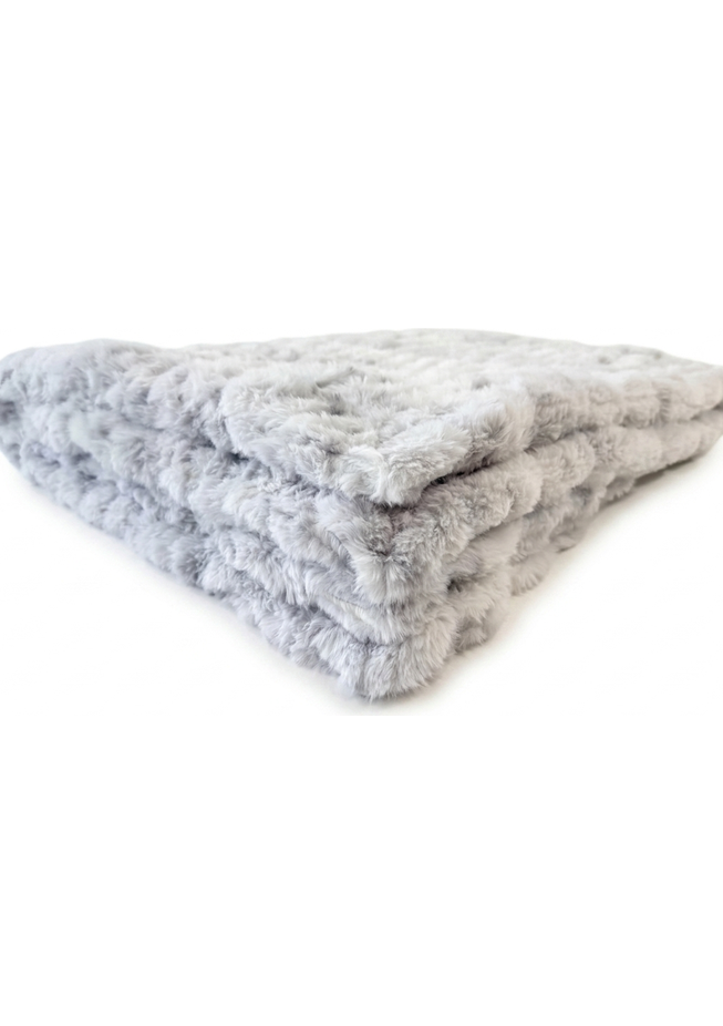 Milan Lynx Silver Minky Blanket