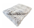 Milan Lynx Silver Minky Blanket