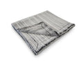Iced Vienna Graphite Minky Blanket