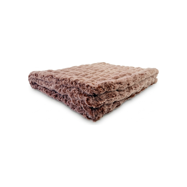 Iced Milan Cinnamon Minky Blanket