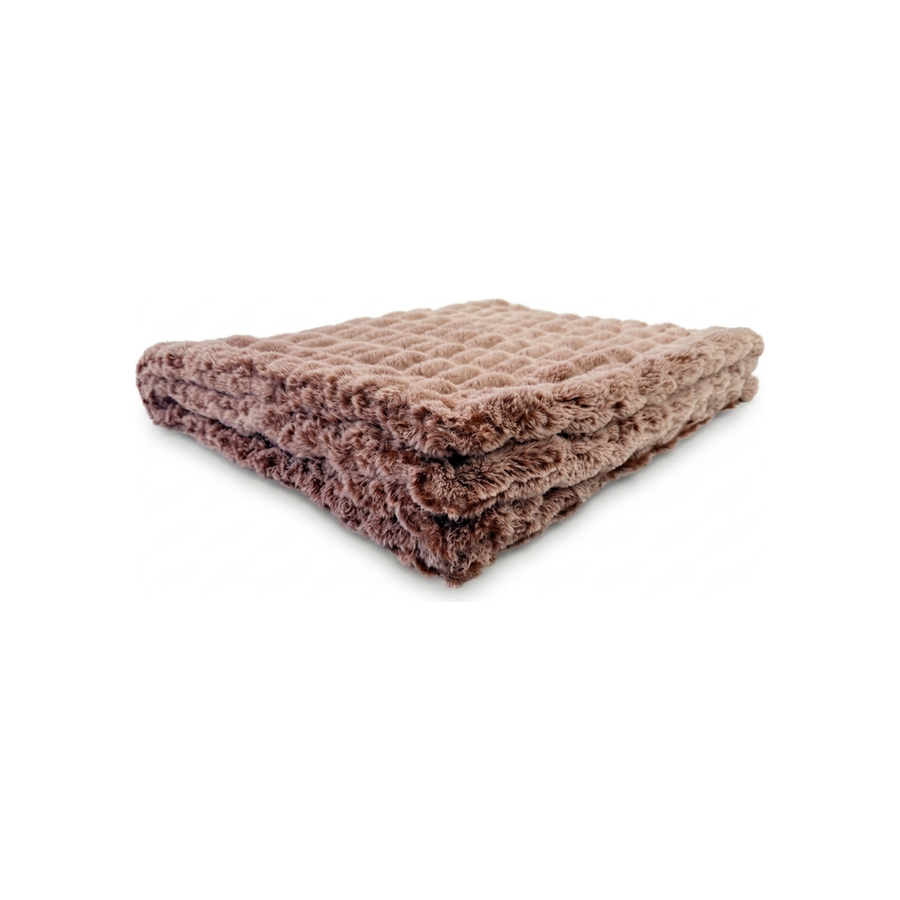 Iced Milan Cinnamon Minky Blanket