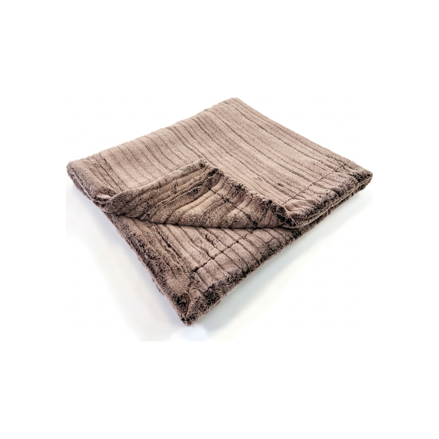 Iced Vienna Chocolate Minky Blanket