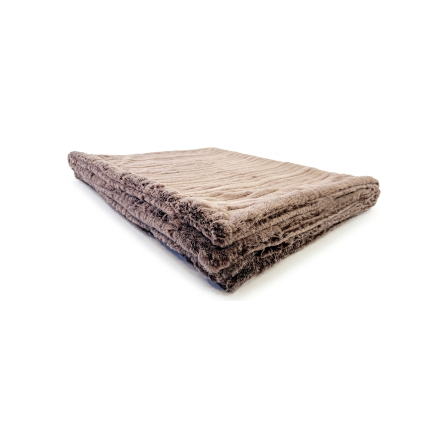 Iced Vienna Chocolate Minky Blanket