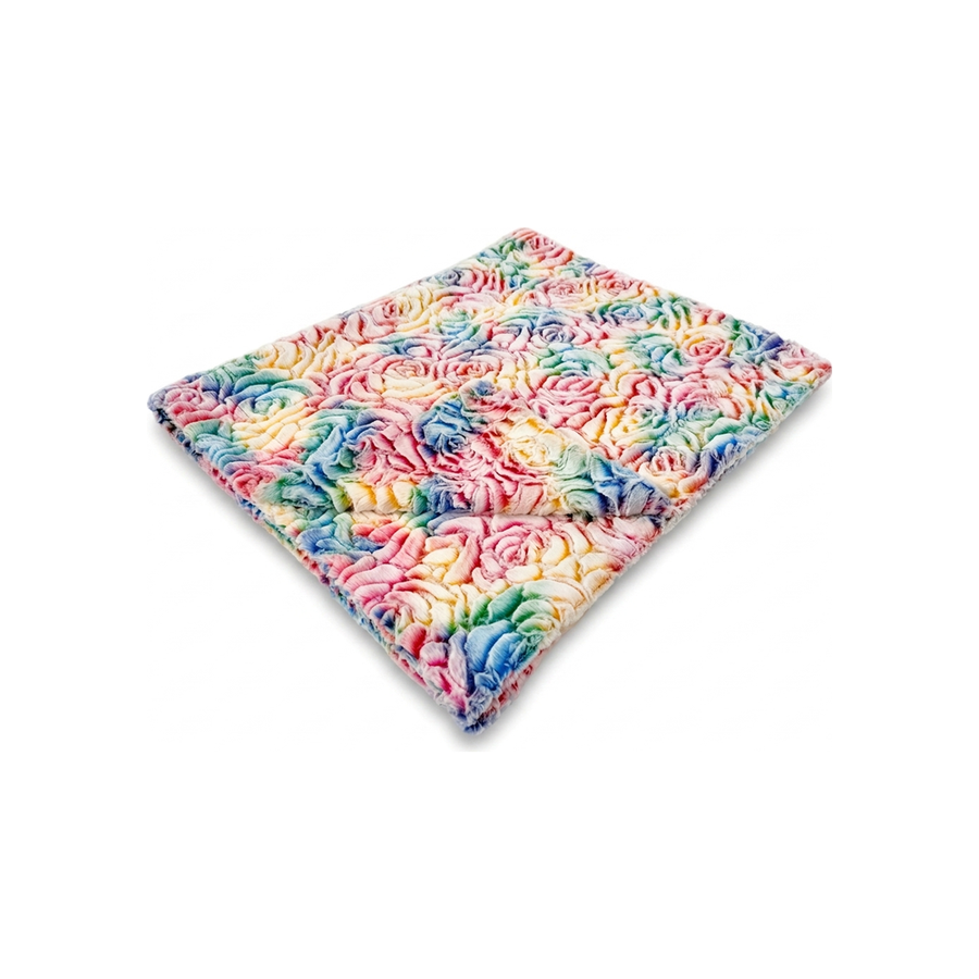 Demi Rose Prism Vibrant Minky Blanket