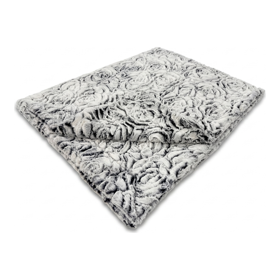 Demi Rose Prism Chrome Minky Blanket