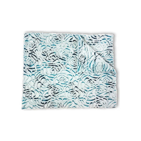 Demi Rose Prism Mallard Minky Blanket