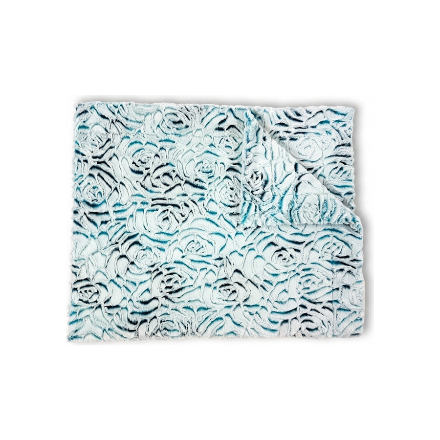 Demi Rose Prism Mallard Minky Blanket