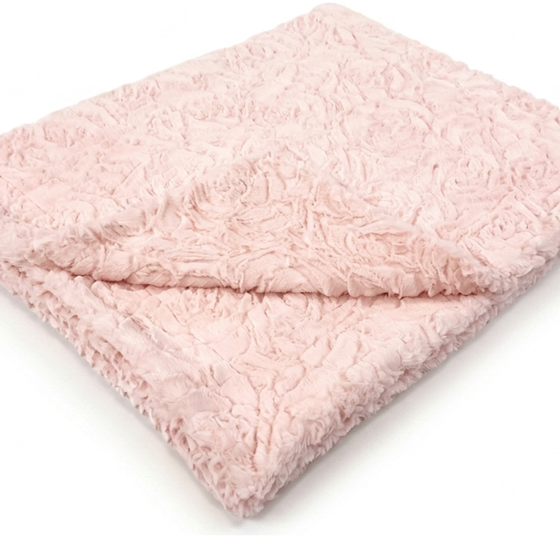 Demi Rose Tutu Pink Minky Blanket