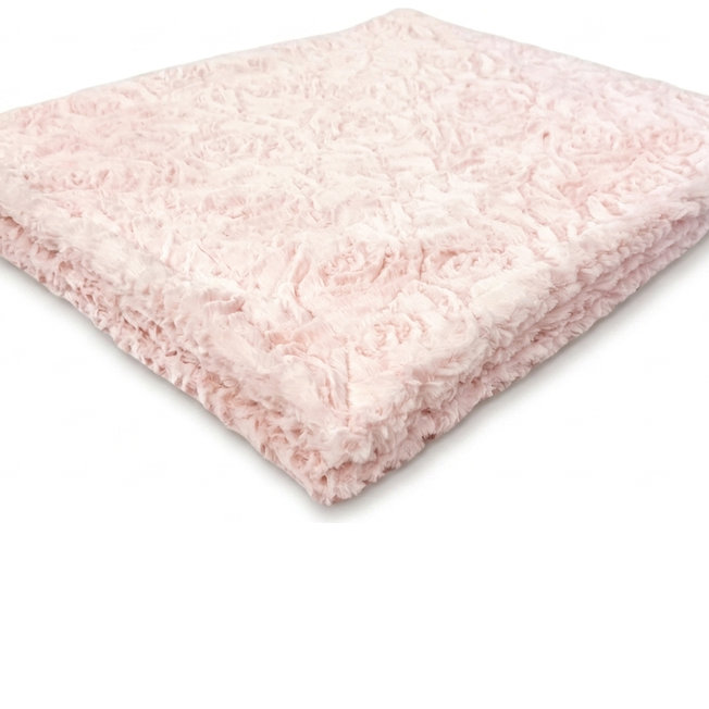 Demi Rose Tutu Pink Minky Blanket
