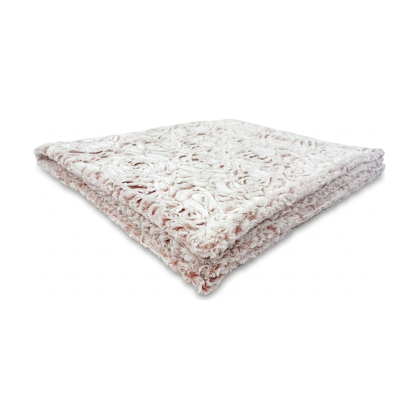 Demi Rose Frosted Prism Cedarwood Minky Blanket