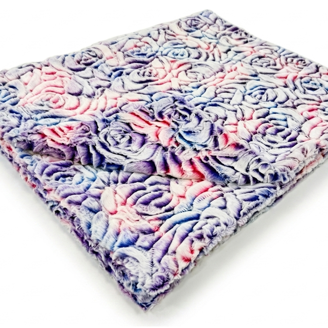 Demi Rose Multi Prism Razzle Dazzle Minky Blanket