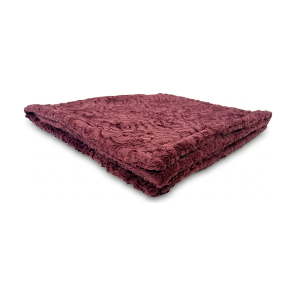 Demi Rose Heather Rose Minky Blanket