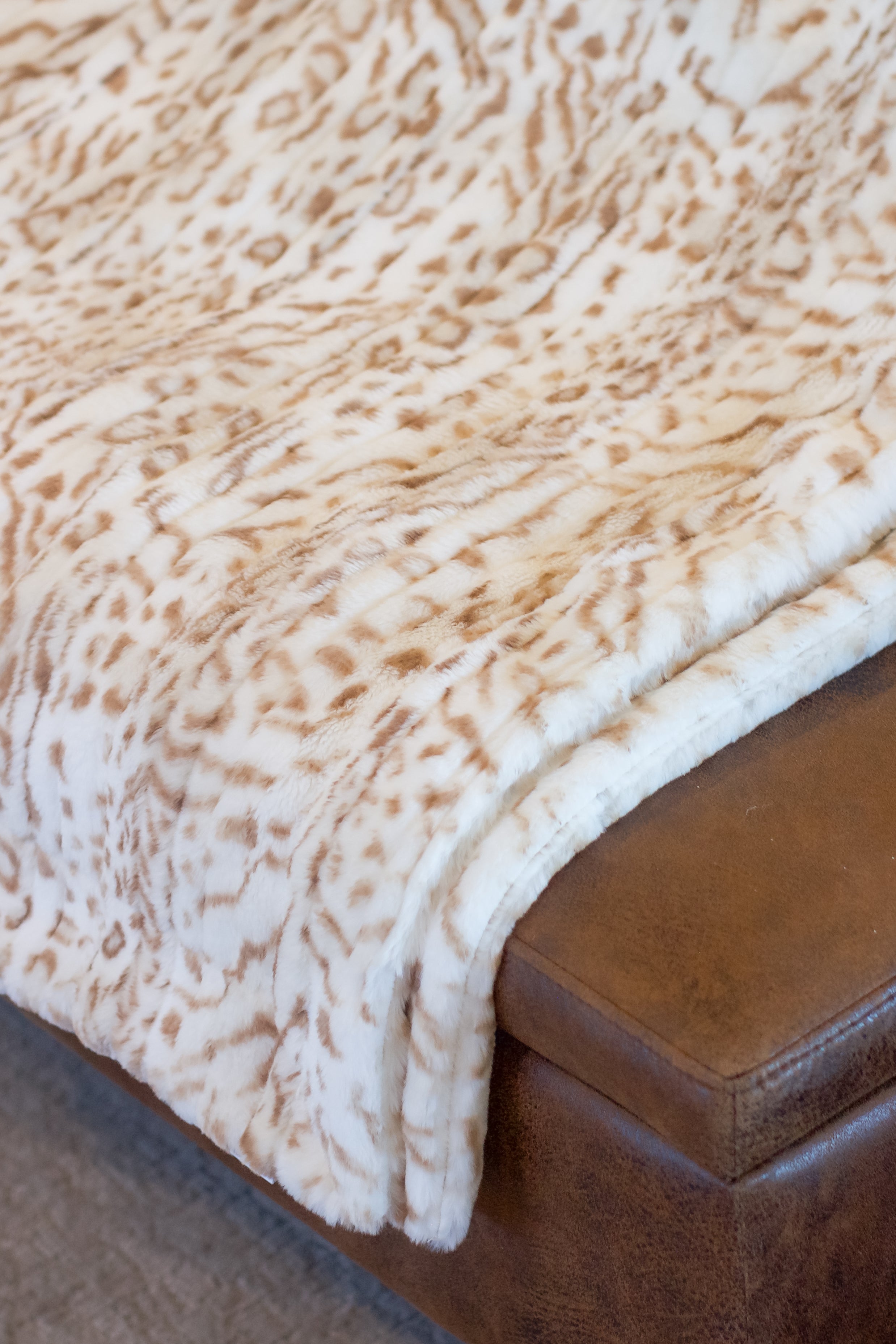 Vienna Bengal Cappuccino Minky Blanket