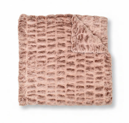 Iced Milan Cinnamon Minky Blanket