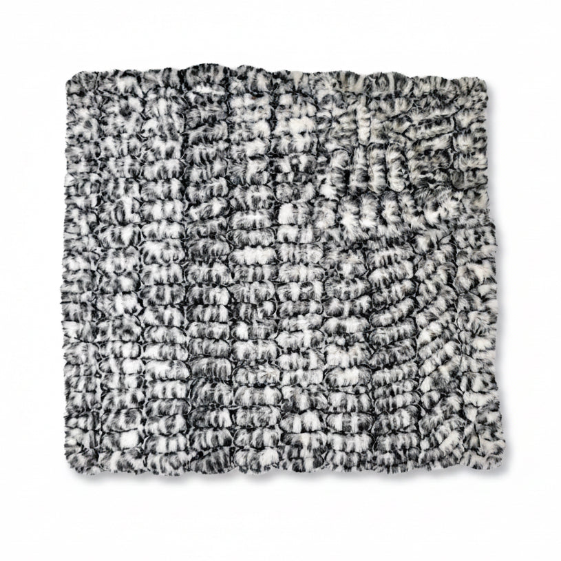 Milan Black Pearl Cheetah Minky Blanket