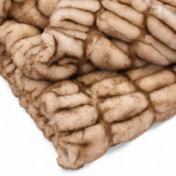 Milan Dulce Almond Cream Minky Blanket