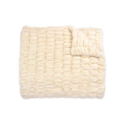 Milan Eggshell Minky Blanket