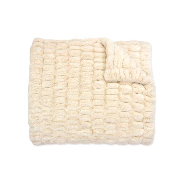 Milan Eggshell Minky Blanket