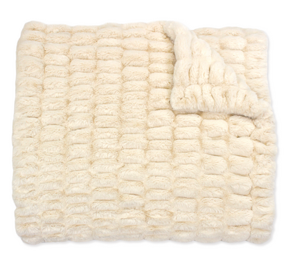 Milan Eggshell Minky Blanket