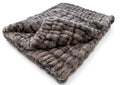 Milan Enzo Graphite Minky Blanket