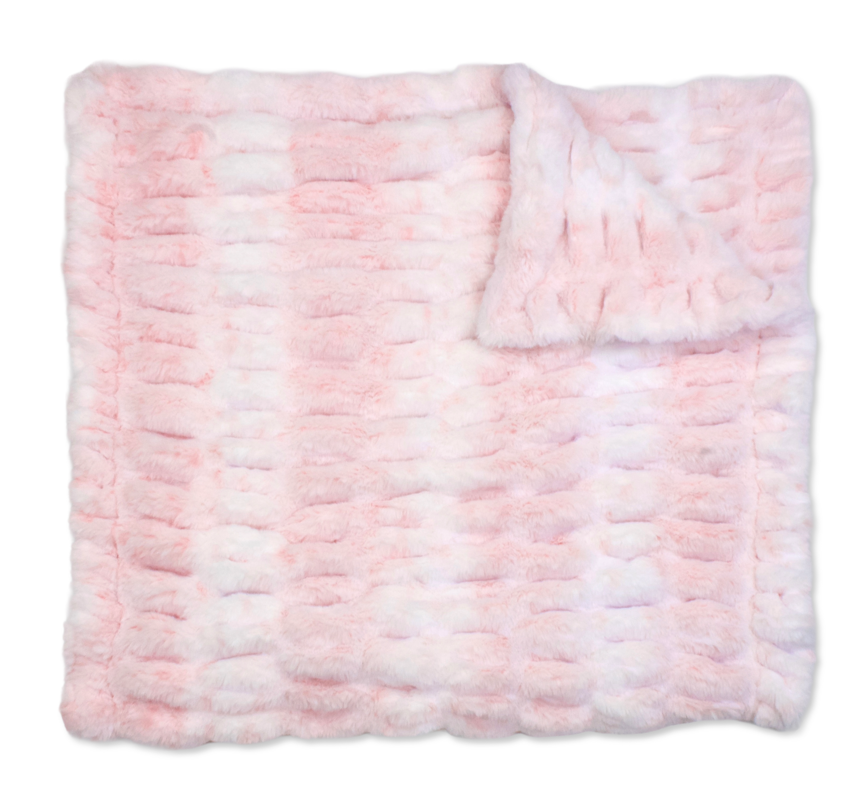 Milan Lynx Rosewater Minky Blanket