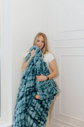 Teal Minky Blanket