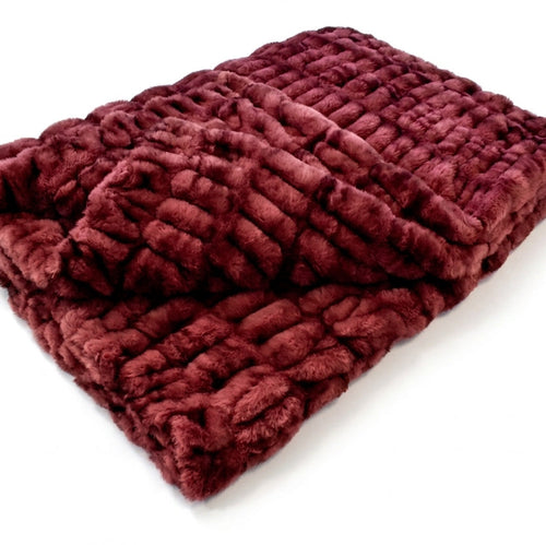Milan Enzo Desert Rose Minky Blanket