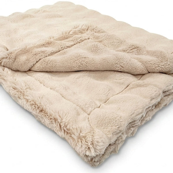 Powderpuff Pearl Minky Blanket