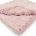 Powderpuff Rosewater Minky Blanket