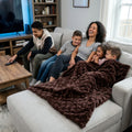 Powderpuff Rum Rasin Minky Blanket