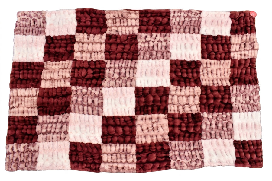 Milan Patchwork- Rosewater and Desert Rose