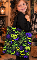 Satin Lined Halloween Tote Bag